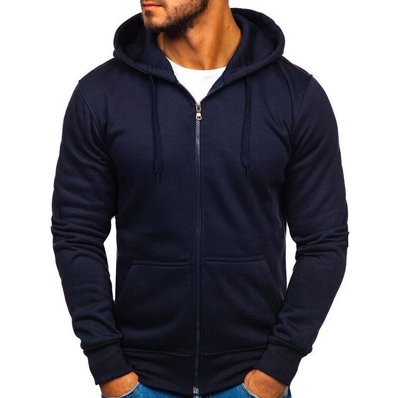 Custom Heavyweight 500 GSM Full Zip Up Hoodie 100% Cotton High Quality Inner Fur Warm Fleece Hoodie