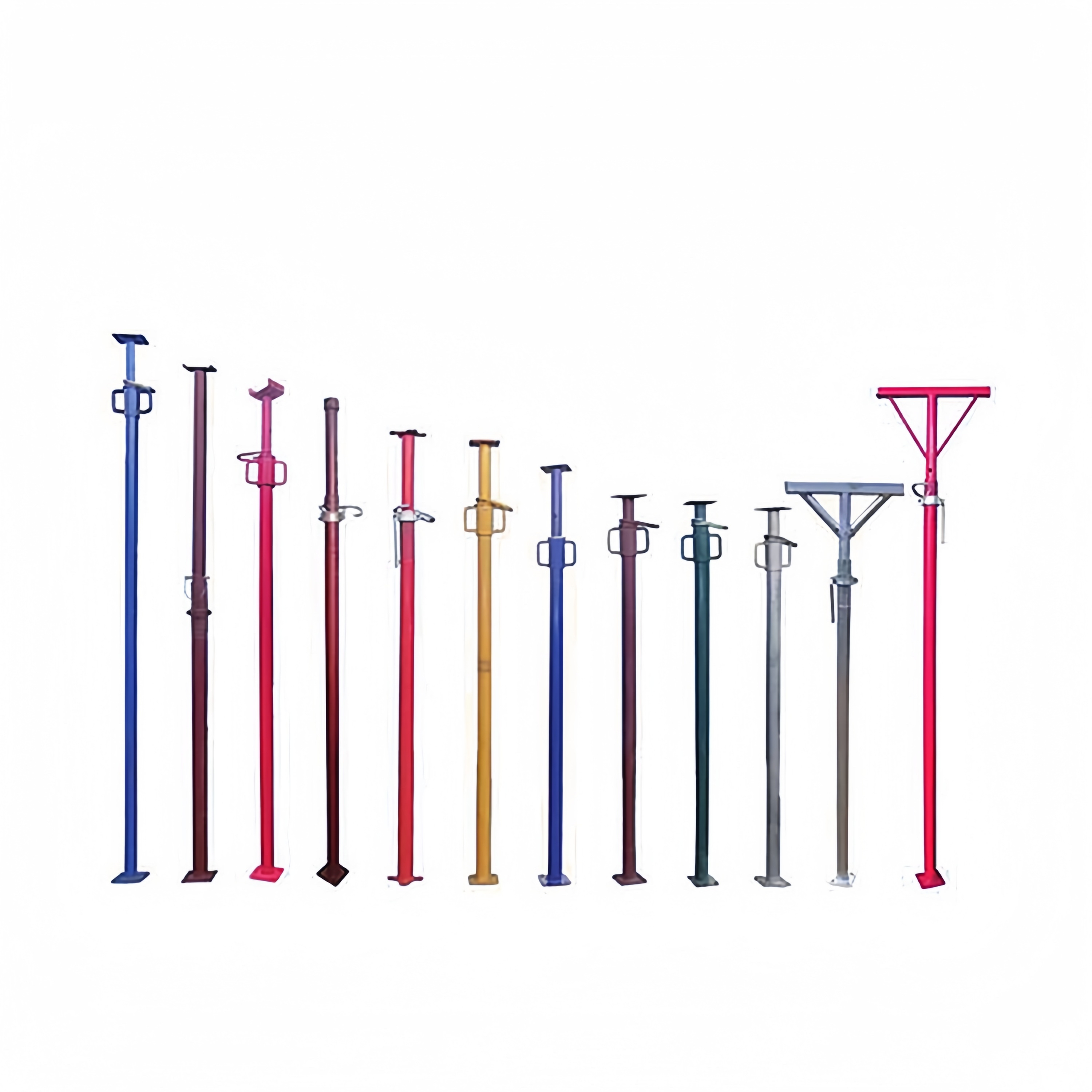 Construction Materials Scaffolding Steel Shoring Props Adjustable Steel Props Concrete Andaimes Shoring Posts