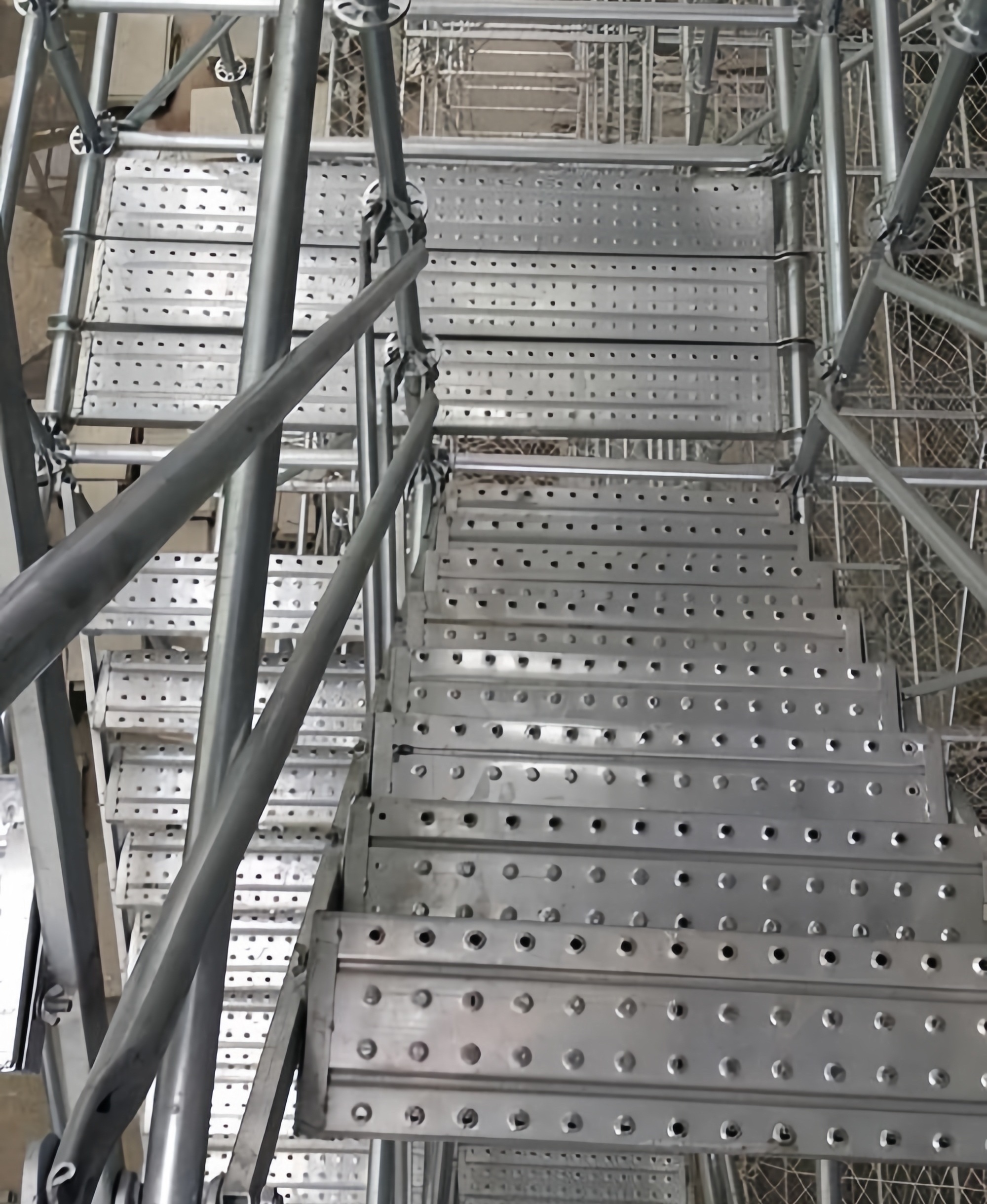 Scaffolding Style Ladder Building Construction Material Scaffold Stairs Step Ladders