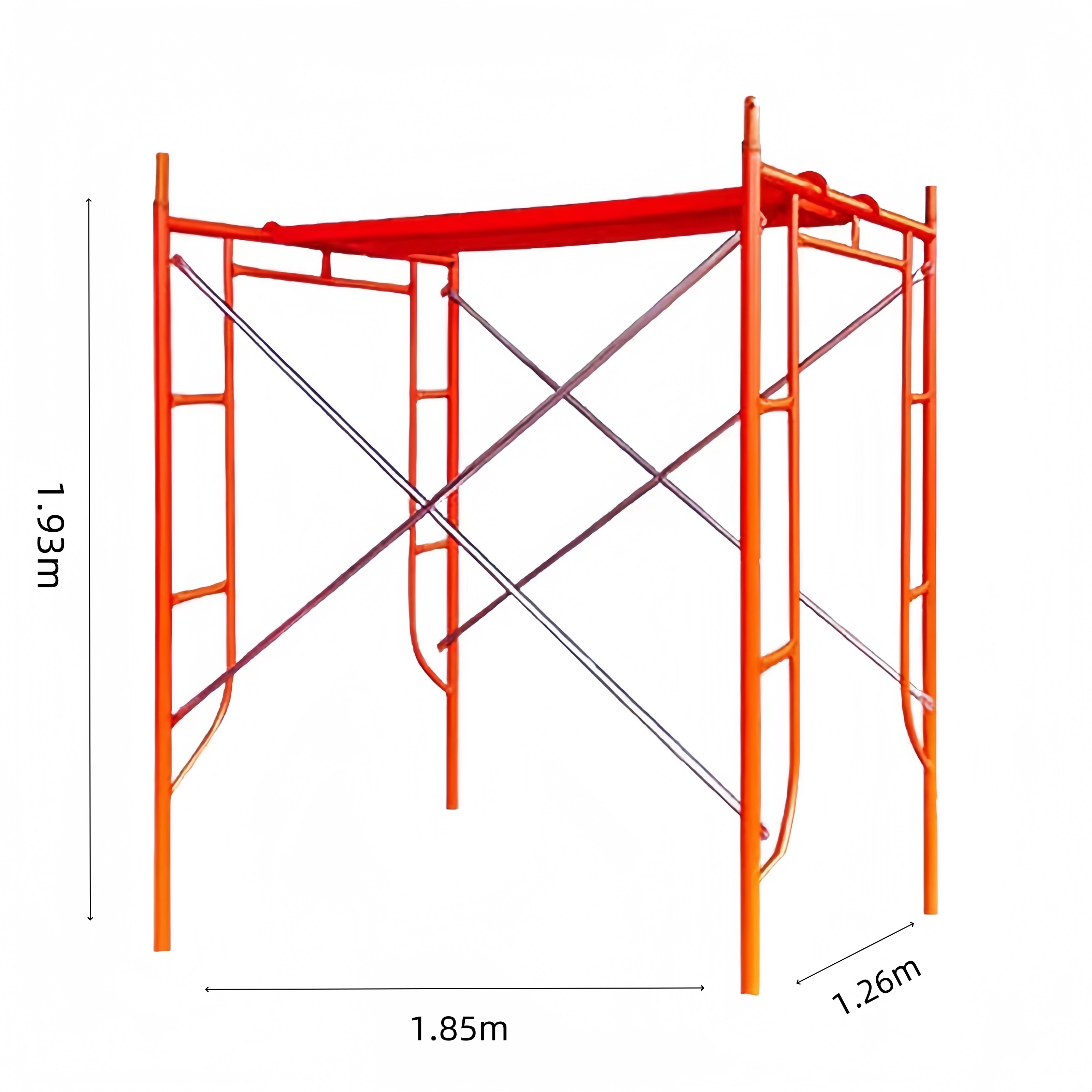 Frame Scaffold Construction Mobile Step Scaffolding Galvanized H Door Frame Scaffolding