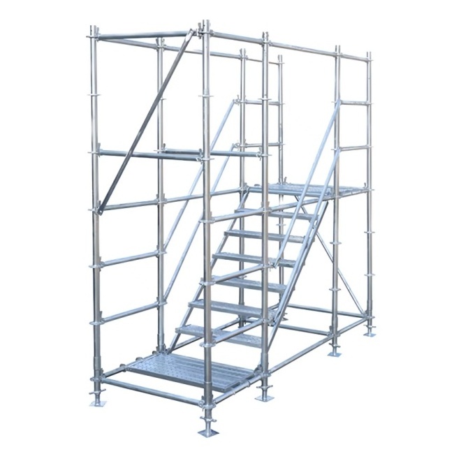 Scaffolding Style Ladder Building Construction Material Scaffold Stairs Step Ladders