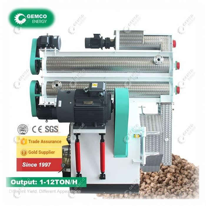 International Standard Chicken GEMCO Ring Die Feed Pellet Mill for Making Cattle,Livestock,Broiler,Rooster,Fodder,Pellet