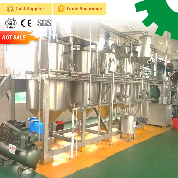 1-10 ton factory price vegetable sesame soybean sunflower mini oil refinery for sale