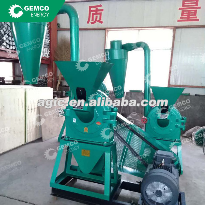 Factory price mini grain processing maize powder making wheat eltric corn and rice milling machine grinder