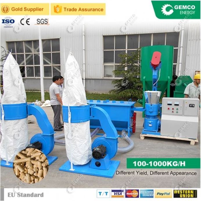 Pet Strand Type Pelletizer Machine Sawdust Pellet Machine Wood Pellet Mills Vermicompost Pellets Machine 23I8