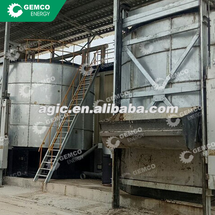 Large scale farm use industrial compost making machine