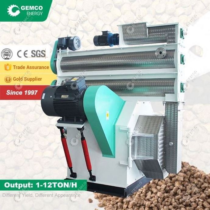 International Standard Chicken GEMCO Ring Die Feed Pellet Mill for Making Cattle,Livestock,Broiler,Rooster,Fodder,Pellet