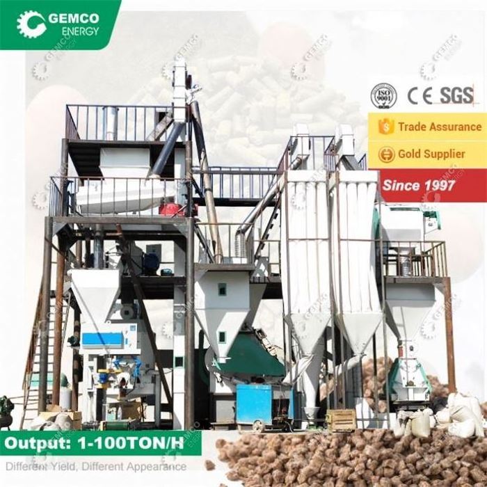 Industrial Quality Chicken Ring Die GEMCO Feed Pellet Mill for Making Cattle,Livestock,Broiler,Rooster,Sheep,Pig,Fodder,Pellet