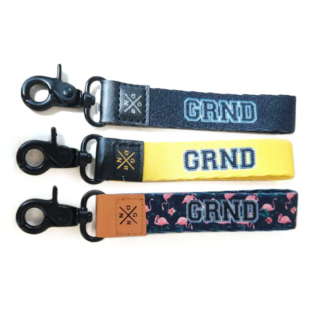 Wholesale Oem Blank Sublimation Polyester Nylon Plain Cheap Personalized Custom Logo Printed Lanyard