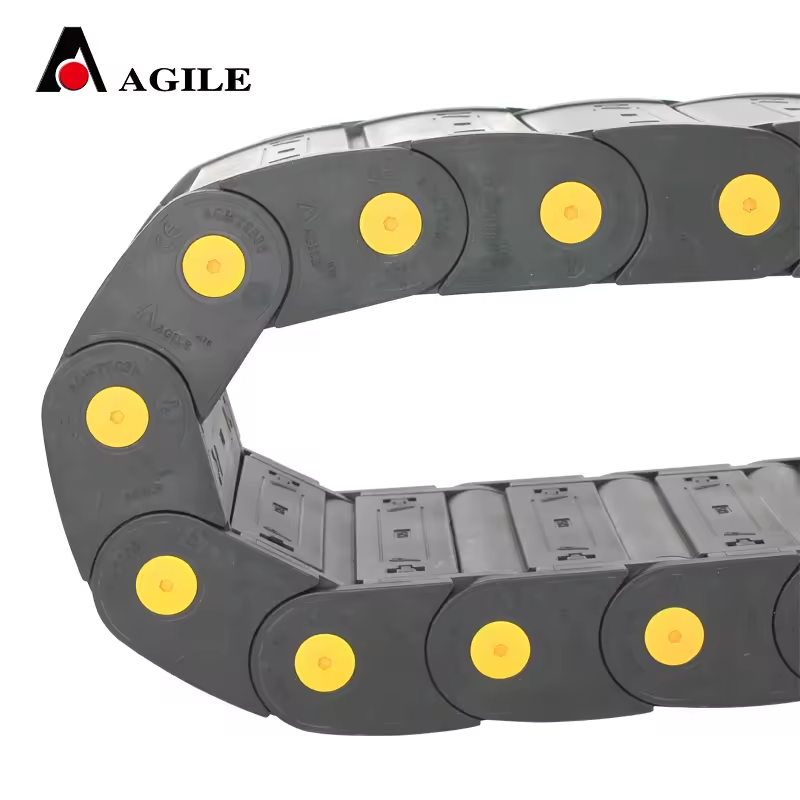 Nylon Flexible Drag Chain other machine tools accessories CNC Machine Cable Carrier Tray Drag Chain S type