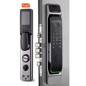 Tuya WIFI Smart Door Lock With Camera Face Recognition Smart Door Lock  Automatic Door Lock