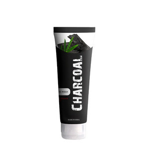 OEM Private Label Natural Activated Charcoal Facial Cleanser Acne Treatment Anti Aging Detox Charcoal Face Wash