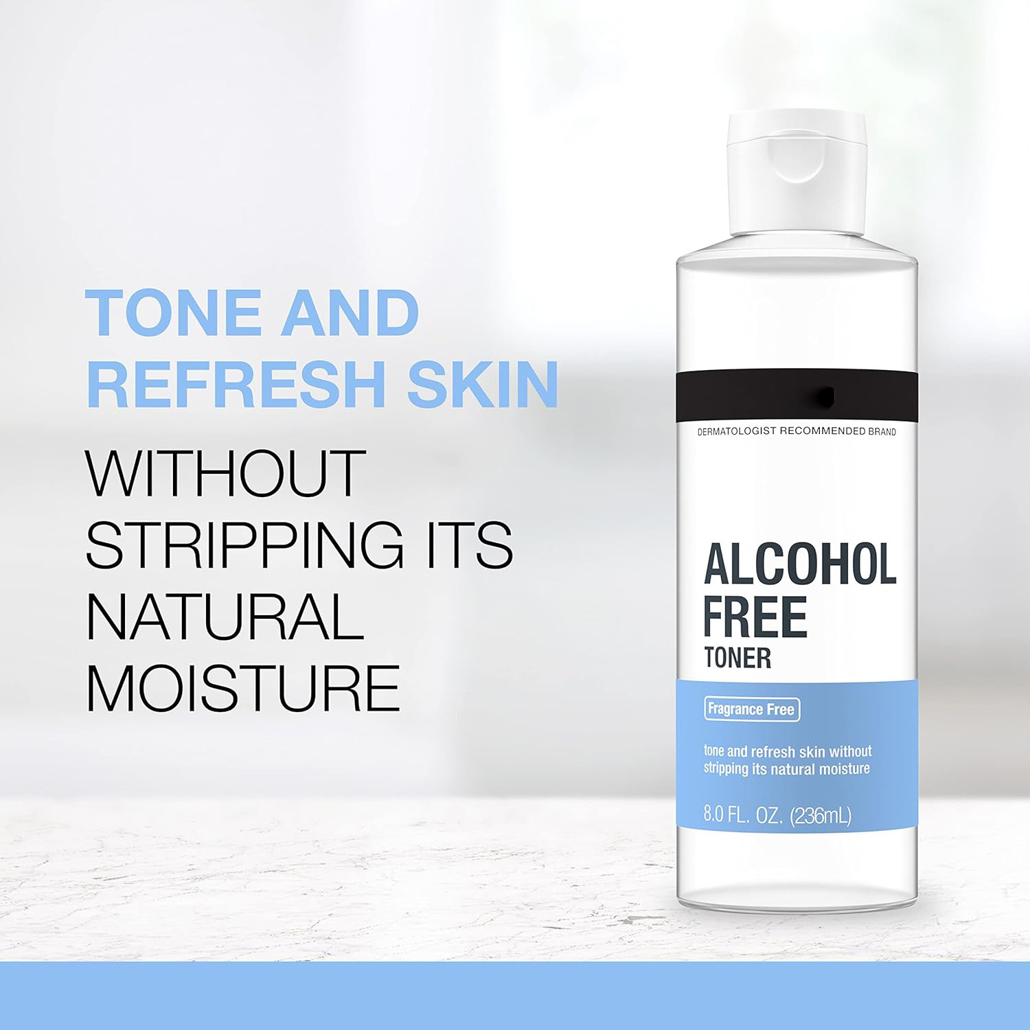 Private Label Alcohol Free Gentle Daily Fragrance Free Face Toner Toner Gently Removes Impurities & Reconditions Refresh Skin