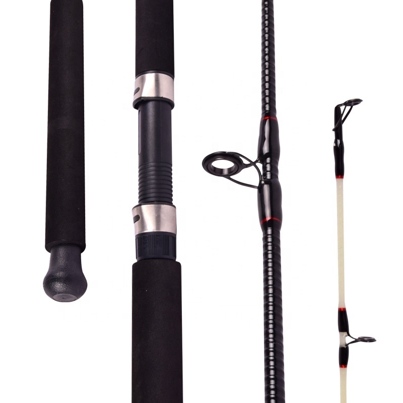 Cheap Price Ugly Stick Boat Fishing Spinning Rod 1 Section Fiber Glass Fishing Rod Power Spinning Rod Fishing Accessories