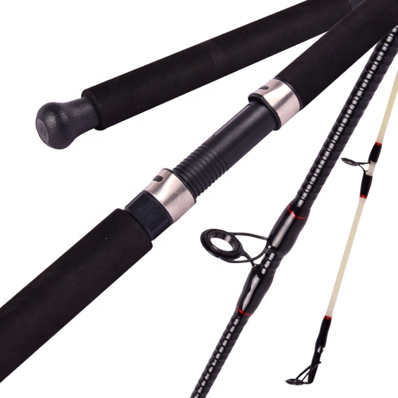 Cheap Price Ugly Stick Boat Fishing Spinning Rod 1 Section Fiber Glass Fishing Rod Power Spinning Rod Fishing Accessories