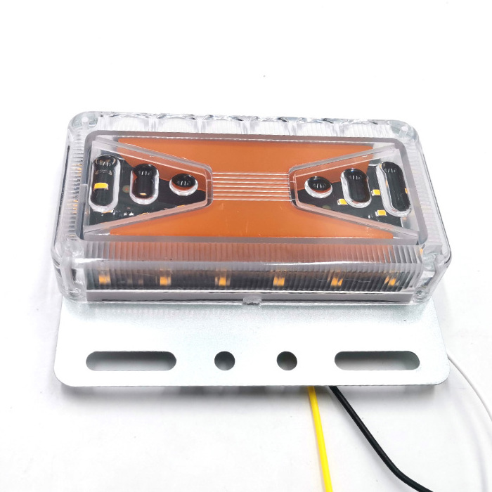 Large Truck Side Led Light 24V Tire Lamp for Truck Trailer Light Front Rear LED Side Marker Lights Clearance Indicator Lamp OEM