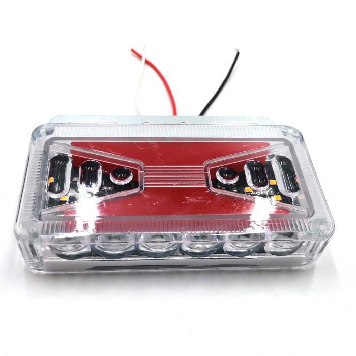 Large Truck Side Led Light 24V Tire Lamp for Truck Trailer Light Front Rear LED Side Marker Lights Clearance Indicator Lamp OEM