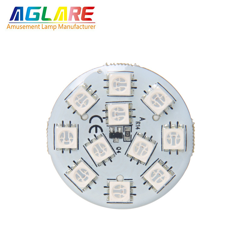 Aglare Auto Programmable Led Point Light Automatic Amusement Rgb Light E14 Funfair Amusement Rides Light