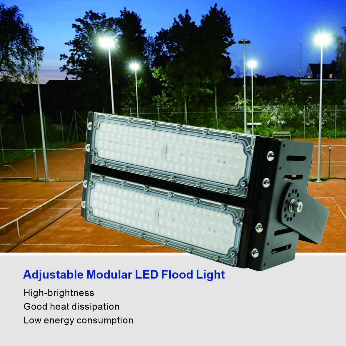 High Power 100W 200W 300W 400W 500W 600W Led Flood Light Spotlight Sports Tennis Court Stadium Flood Lights