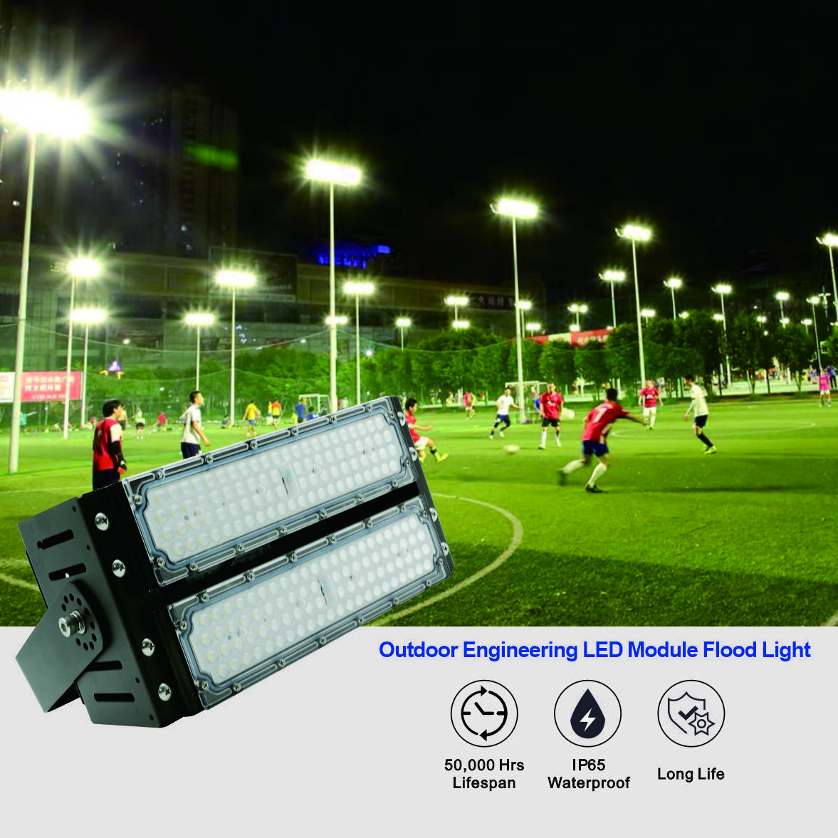 High Power 100W 200W 300W 400W 500W 600W Led Flood Light Spotlight Sports Tennis Court Stadium Flood Lights