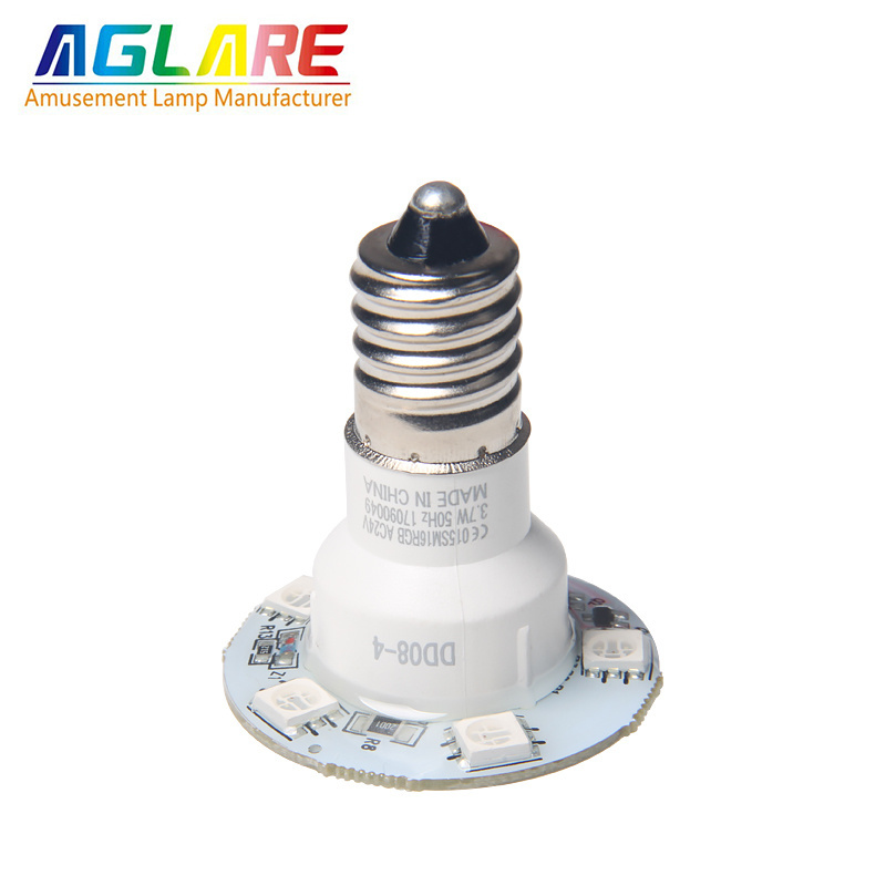 Aglare Auto Programmable Led Point Light Automatic Amusement Rgb Light E14 Funfair Amusement Rides Light