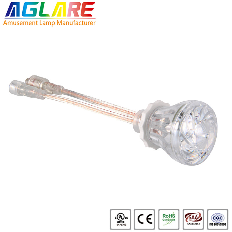 Aglare amusement light e14 rgb led amusement light programmable amusement rides lighting