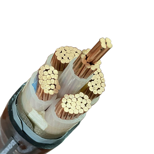 Copper Or Aluminum Core Xlpe Insulated pvc Jacket Low Voltage Power Cable 4 Core 150mm2 5 cores 2.5mm 4mm 6mm 10mm 16mm