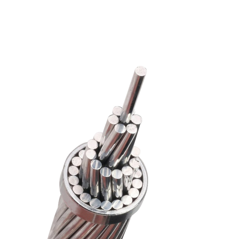 Hard Drawn Aluminum Conductor HDA Conductor 100mm 50mm ACSR Conductor Stranded Aluminum Alloy 6201 Wire