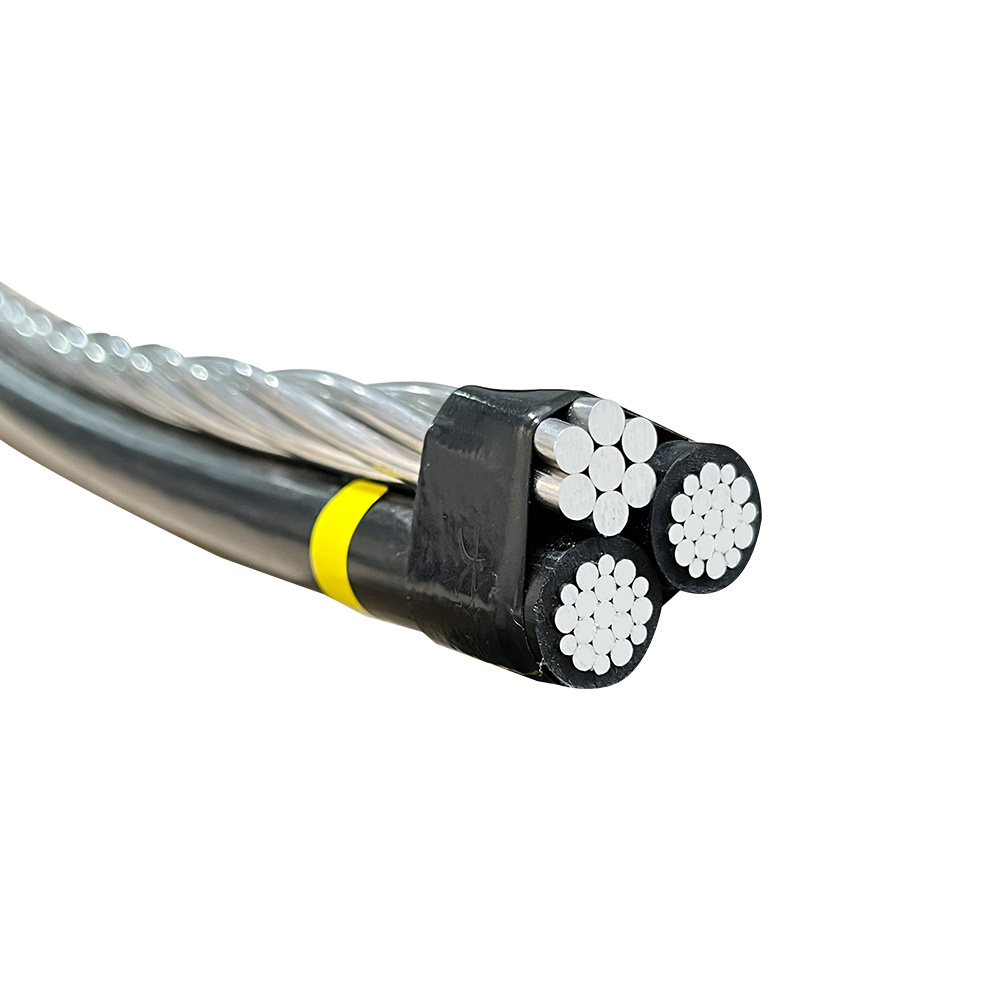 High quality 0.6/1kv Overhead Messenger Abc Cable Aerial Bundled International Stranded Aluminium Conductor