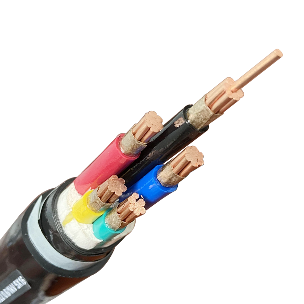 240mm 4 core armoured cable price copper conductor Low Smoke Zero Halogen XLPE/PVC insulated armoured power cable