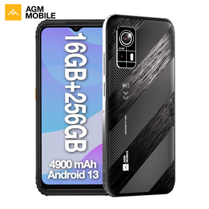 AGM H6 16GB(8+8)+256GB waterproof rugged Android 13 50MP Dual AI Camera 4900mAh cell Phone Smartphone unlocked 4G Rugged phone