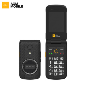 [Factory] AGM M8 Fast Dialing IP68/IP69K waterproof new flip phones flip phone 4g mini flip phone