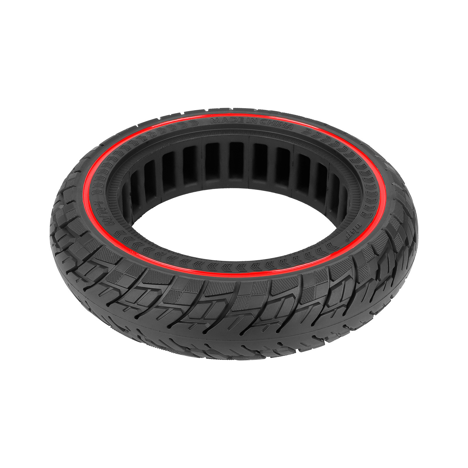 Wholesale Uli 60/70-7.0 Red Honeycomb Tire For Xiaomi 4Pro Explosion-proof Off-Road Solid Tire