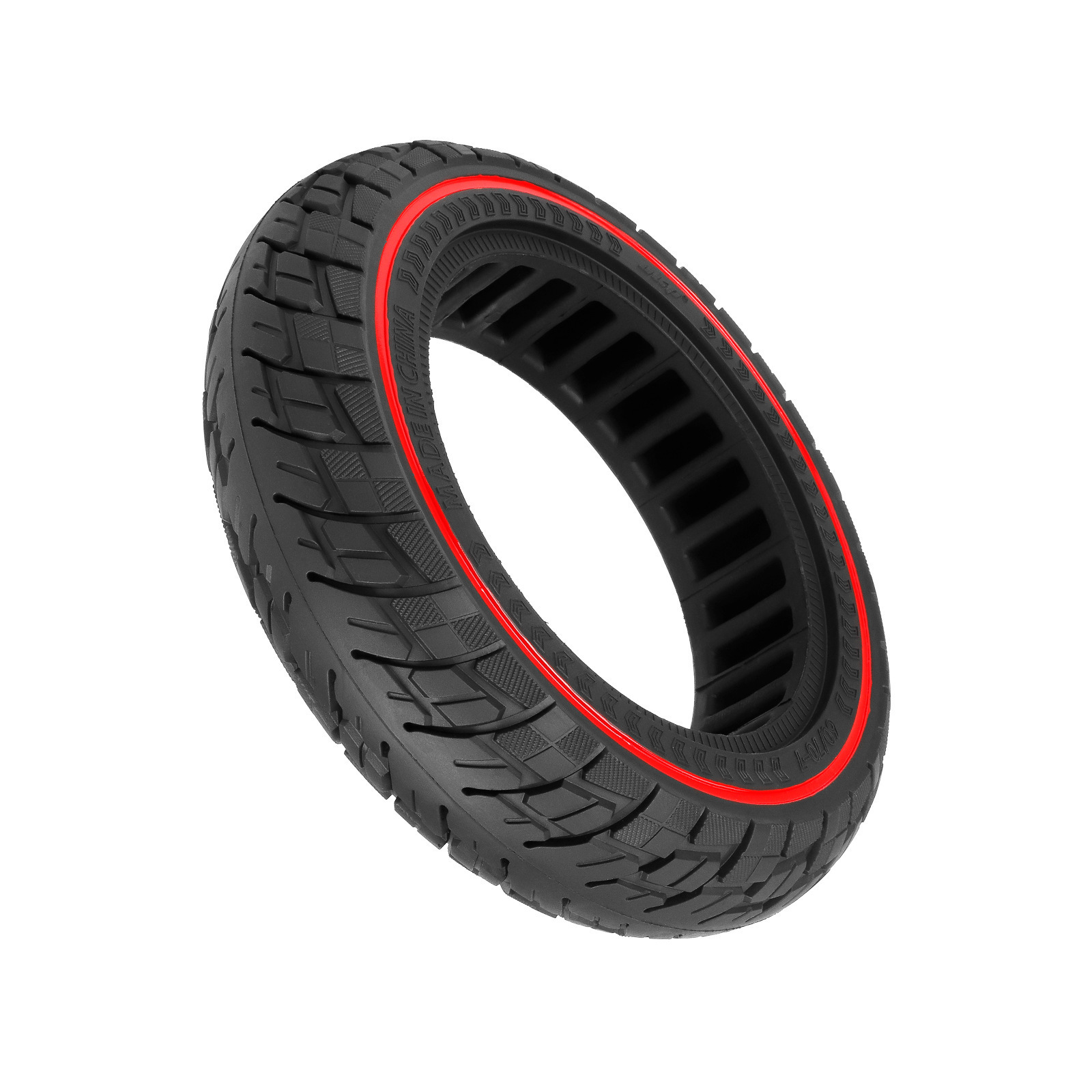 Wholesale Uli 60/70-7.0 Red Honeycomb Tire For Xiaomi 4Pro Explosion-proof Off-Road Solid Tire