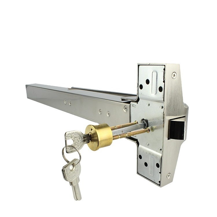 Standard Emergency Exit Fire Door Stainless Steel Panic Device Panic Push Bar Fire Door Lock