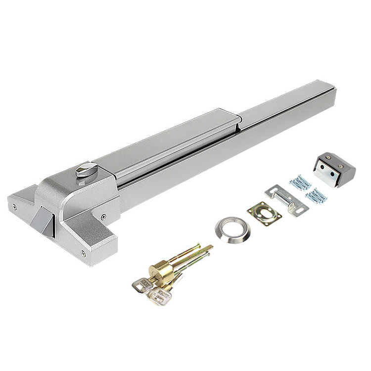 Standard Emergency Exit Fire Door Stainless Steel Panic Device Panic Push Bar Fire Door Lock