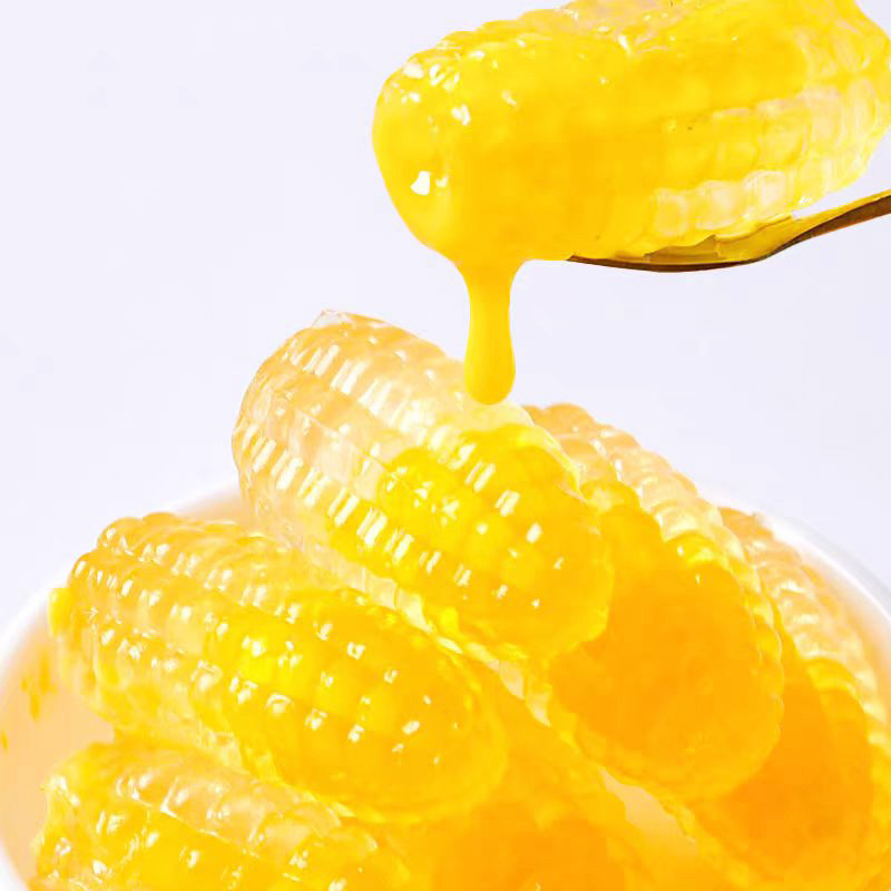 Gummy candy wholesale factory price hot sale jam filled corn flavor gummy candies