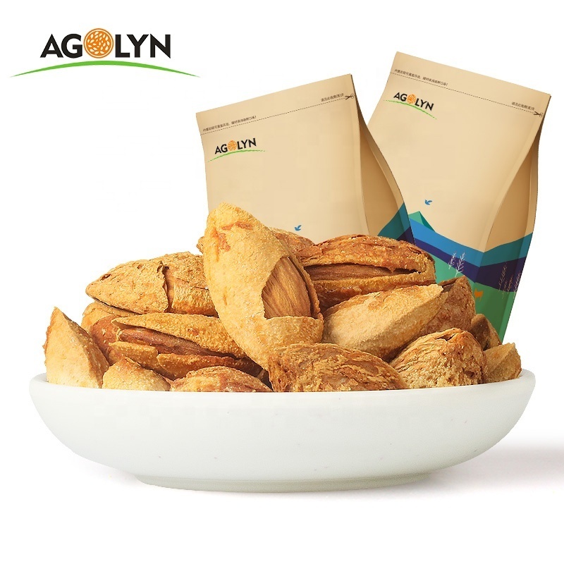 Dry Almond Nuts With Milk Flavor