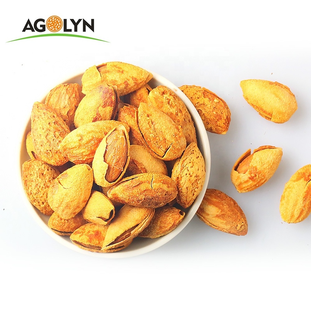 Dry Almond Nuts With Milk Flavor