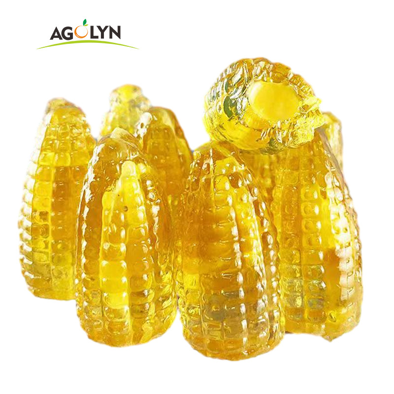 Gummy candy wholesale factory price hot sale jam filled corn flavor gummy candies