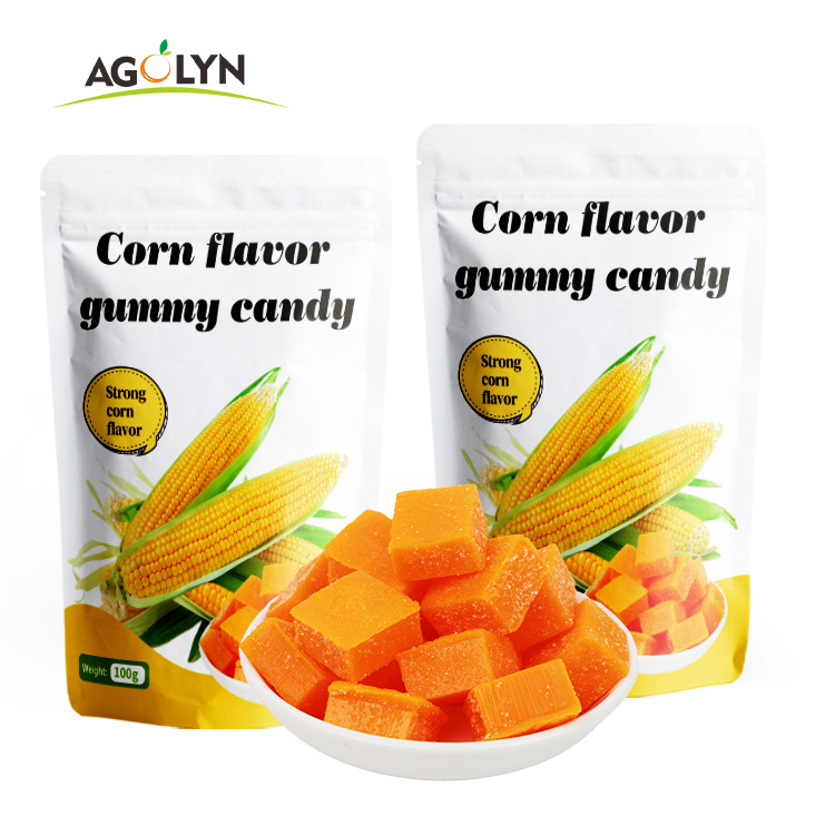 Customized Corn Flavor Sweet Jelly Gummy Candy