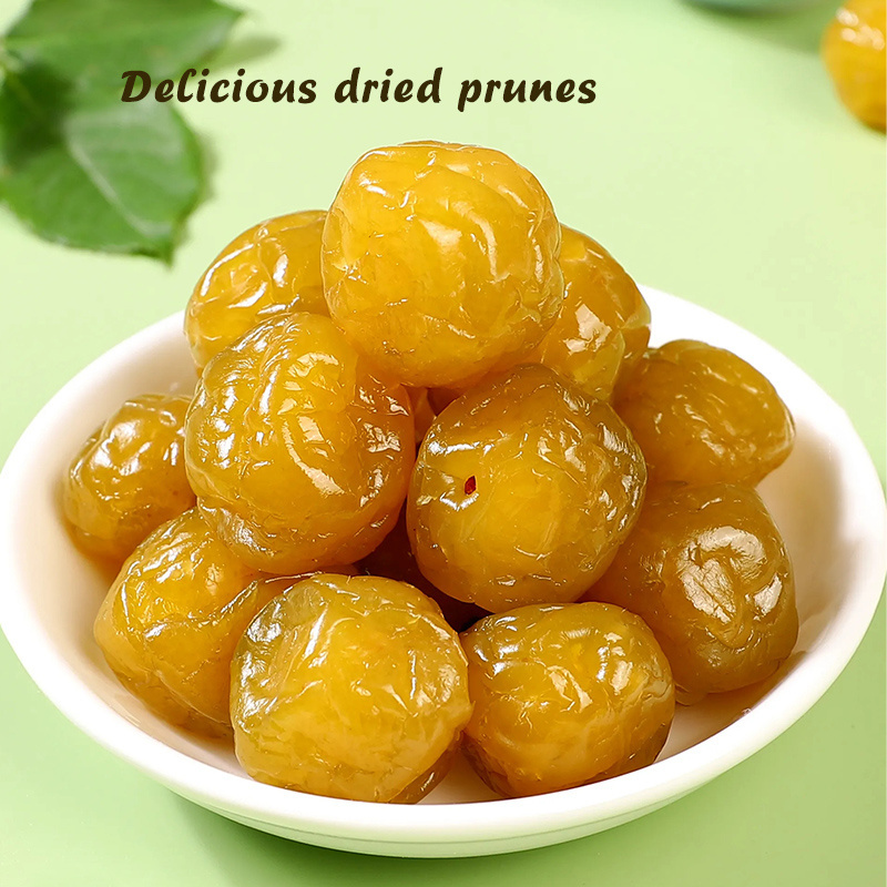 Factory price hot sale sweet sour taste preserved fruit dried cherry plum snack candied plum