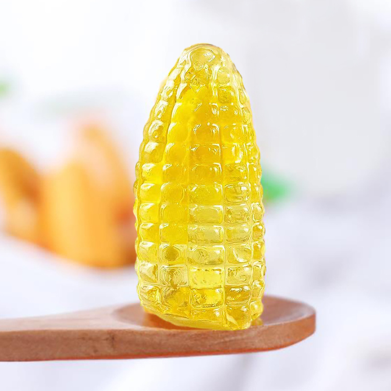 Gummy candy wholesale factory price hot sale jam filled corn flavor gummy candies