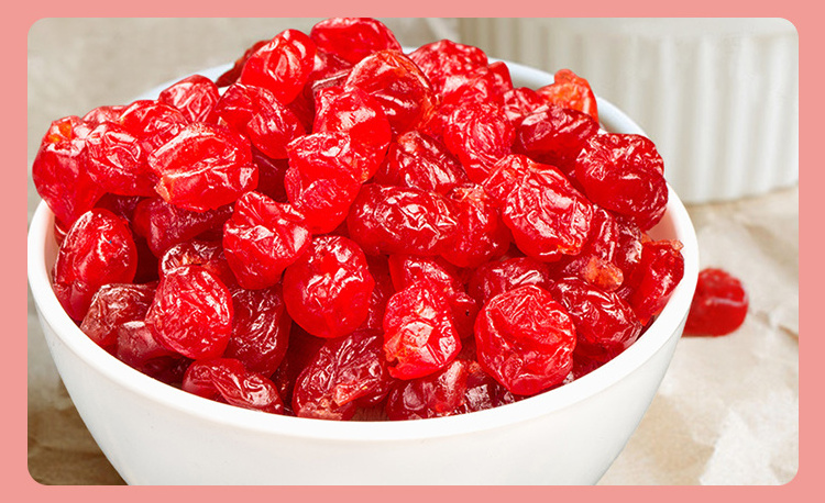 Chinese Snack Bulk quantity sweet taste dried red cherry