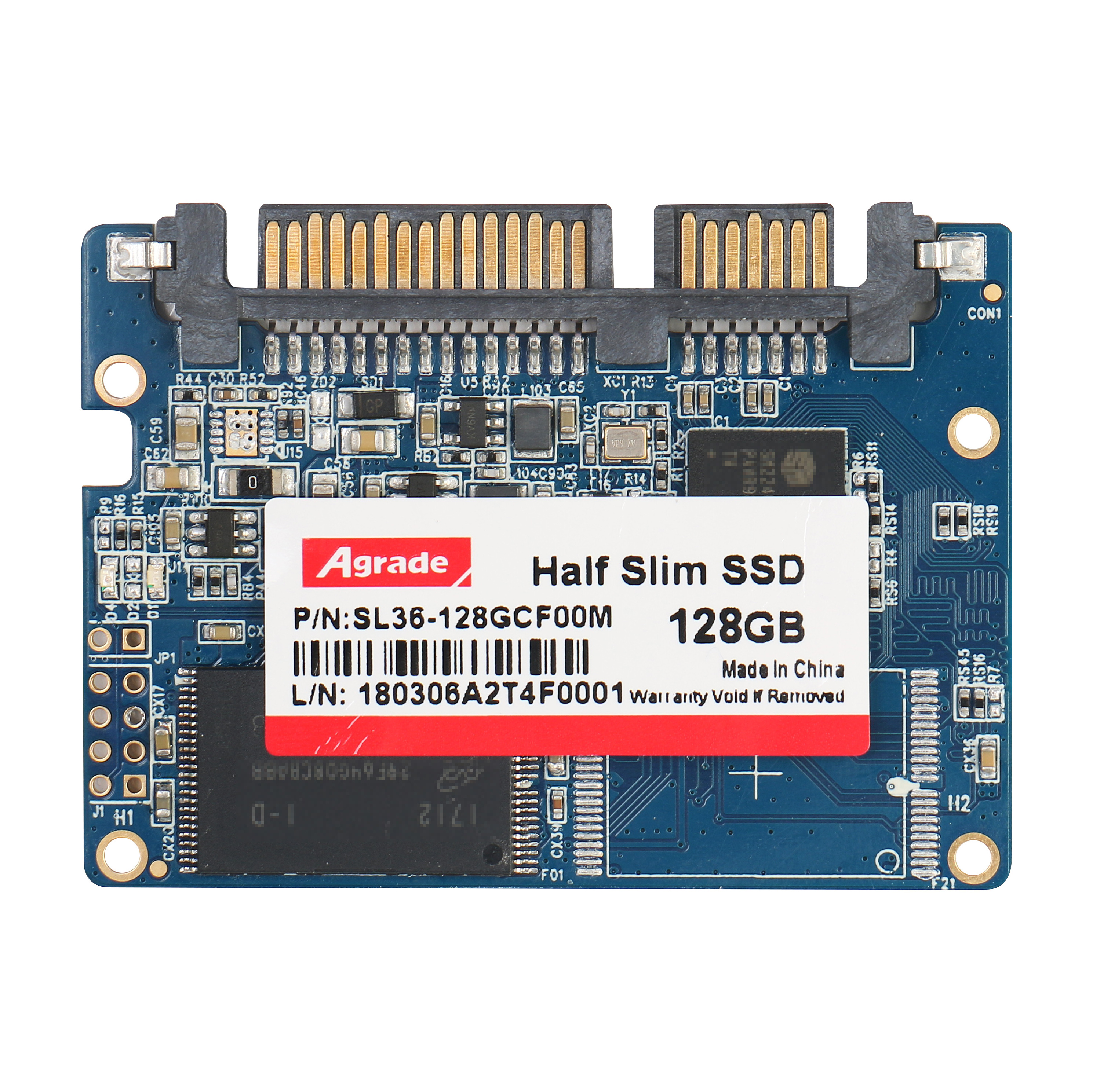 Best selling Industrial Half Slim SSD Slim SATA MO-297 For Handheld devices, thin clients, and industrial control industry