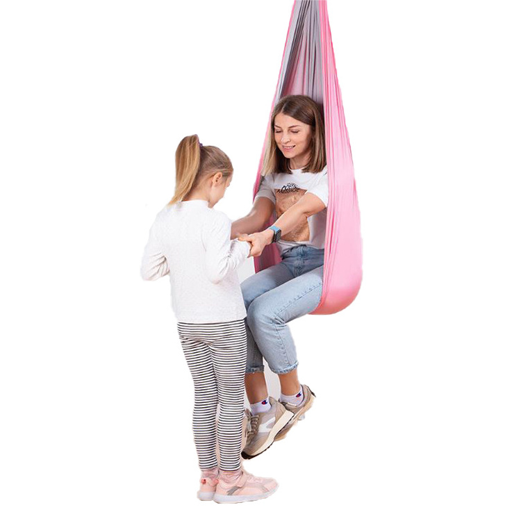 2023 Agreat Hot Models Children Elastic Hammock Indoor And Outdoor Swing Children Yoga Sensory Swing