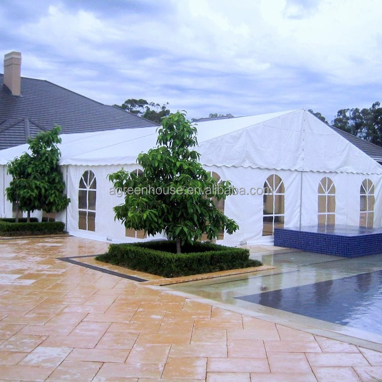 Aluminum Structure Luxury Transparent Wedding Party Events Tent For 500 People