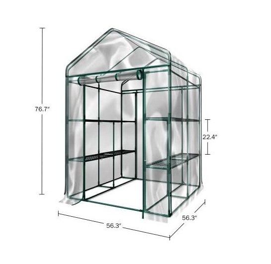 Mini Small Indoor Hydroponics Prefab Room Grow Box 56*56*72 Home VEG Flower Planting Garden Greenhouse Grow Tent