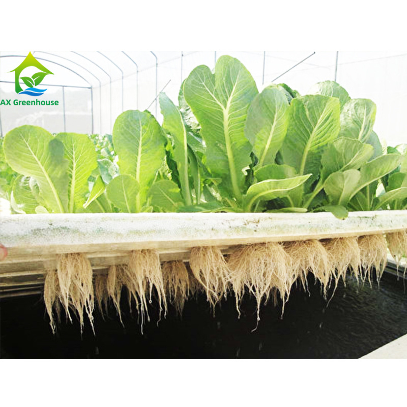 Hydroponic greenhouse shelves with intelligent fertilization system