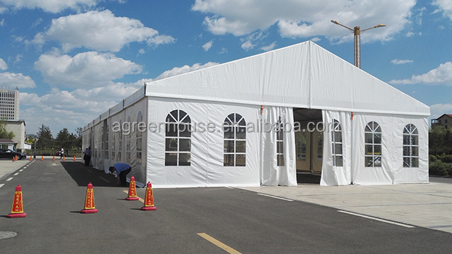 Aluminum Structure Luxury Transparent Wedding Party Events Tent For 500 People